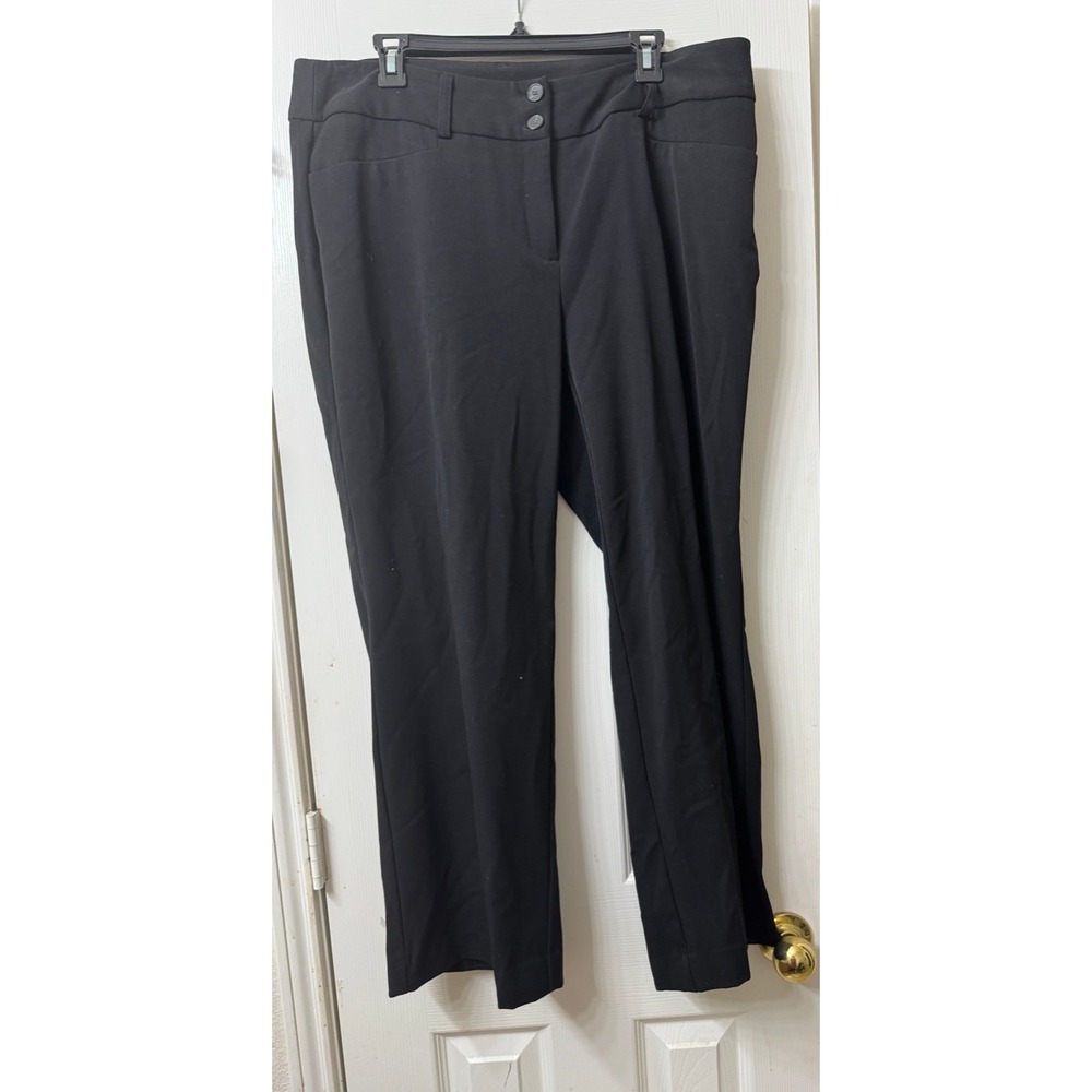Alfani plus size womens black pants 14WP